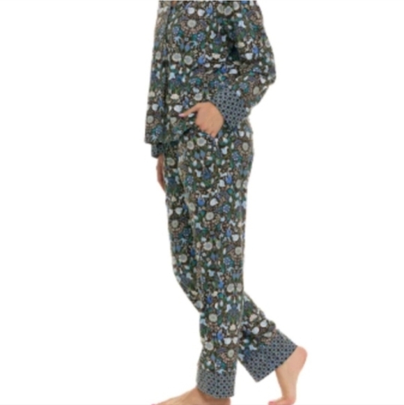 Women's Vera Bradley 2 Piece Pajama Set - Green - S - Picture 1 of 13